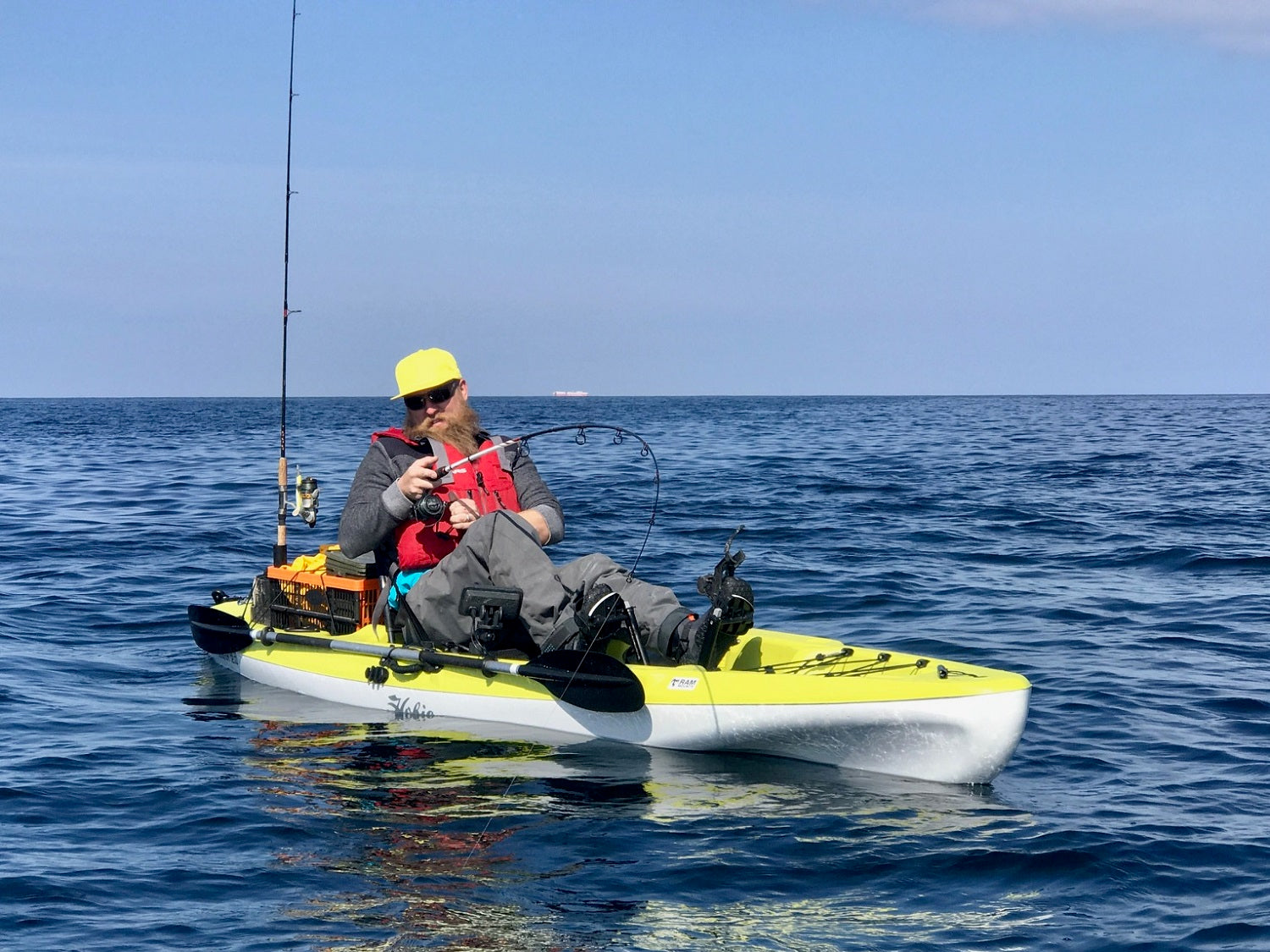 Kayak fishing on the Hobie Passport 12.0