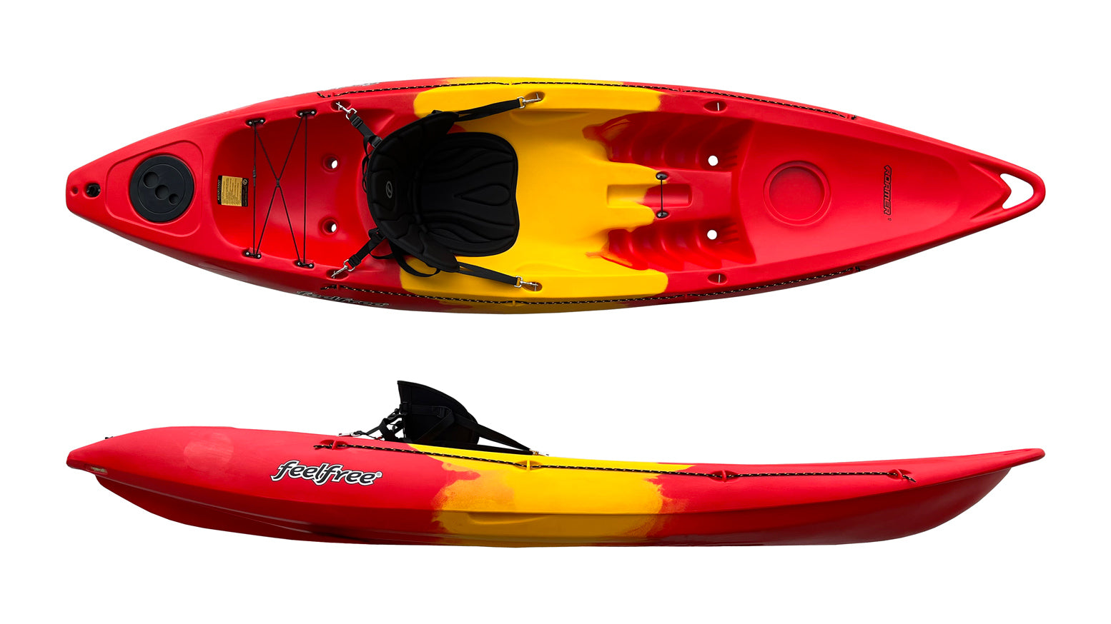 Roamer 1 in Red/Yellow by Feelfree Kayaks - Naitonwide delivery