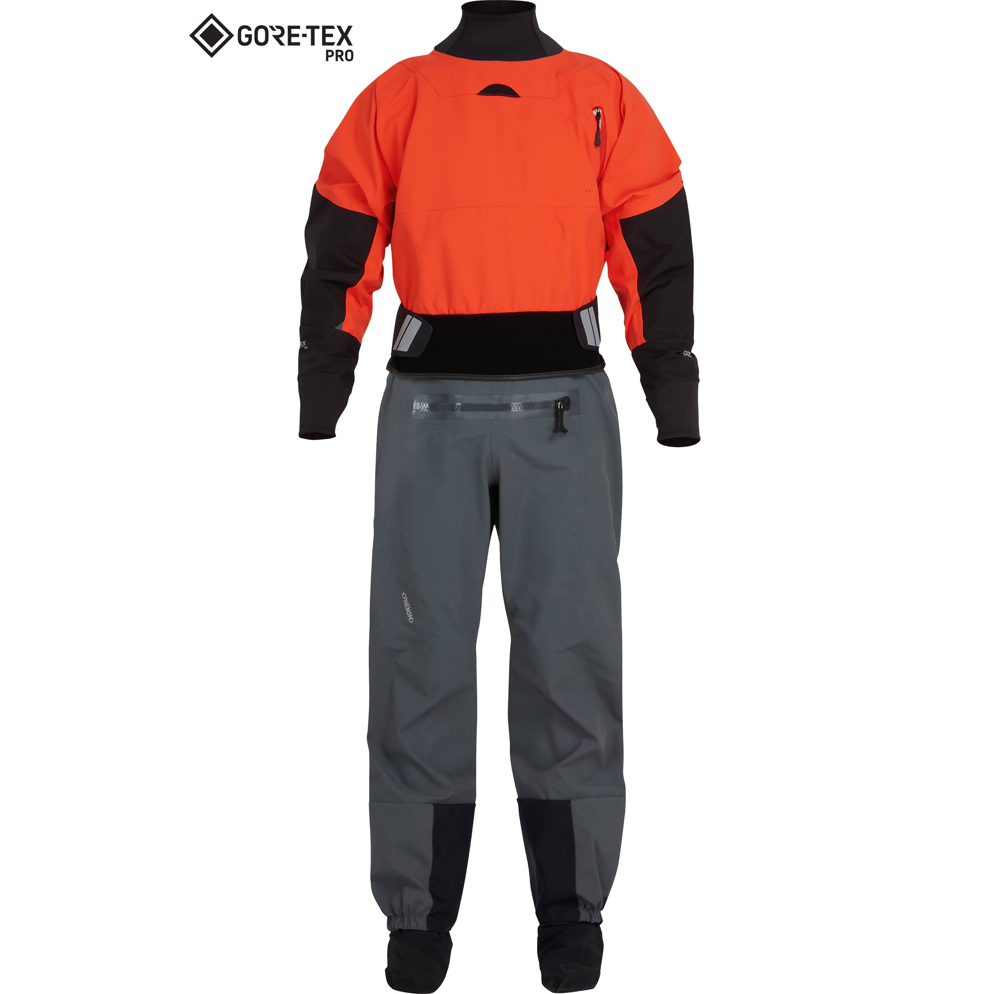 NRS Phenom Drysuit front on