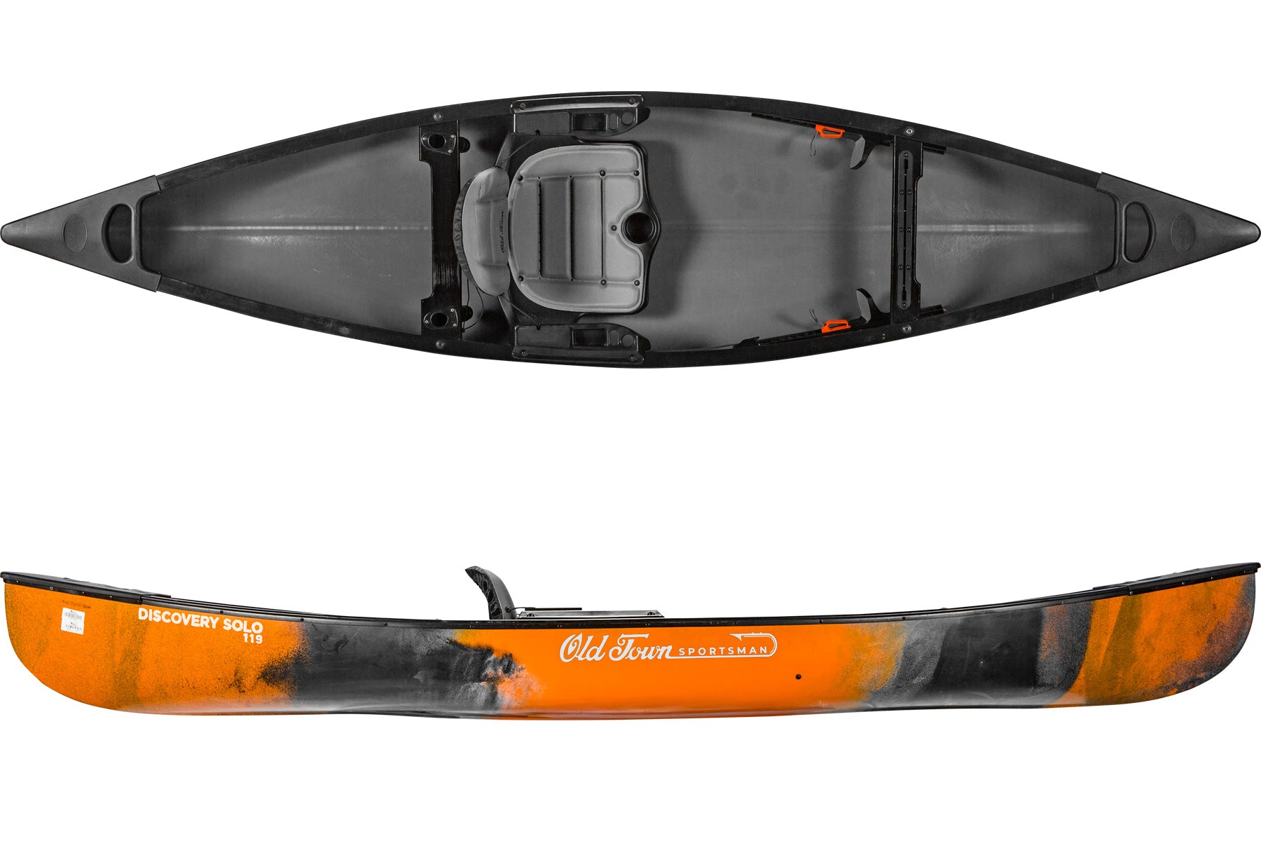 Old Town Sportsman 119 with High Back Seat