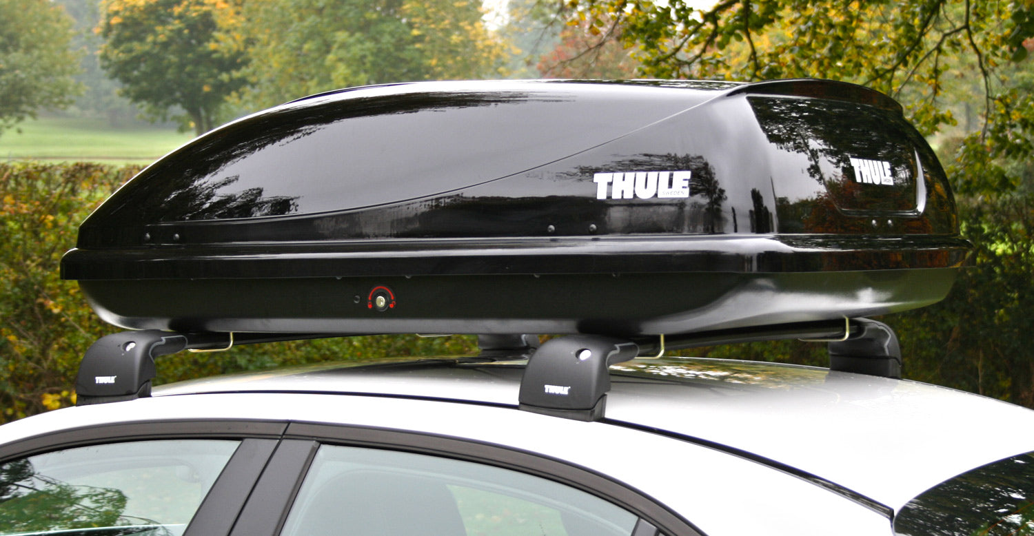 Thule Ocean 100 roofbox is perfect for family trips and being able to maximise your space