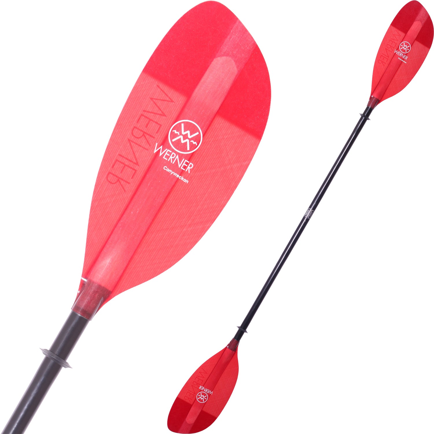 Werner Corryvreckan Fibreglass Blade available in-store or online from Canoe Shops UK