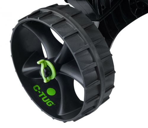 Railblaza C-Tug Kiwi Wheel showing quick release toggle