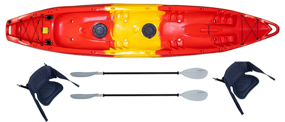 Feelfree Corona in Red Yellow Red showing Standard Package