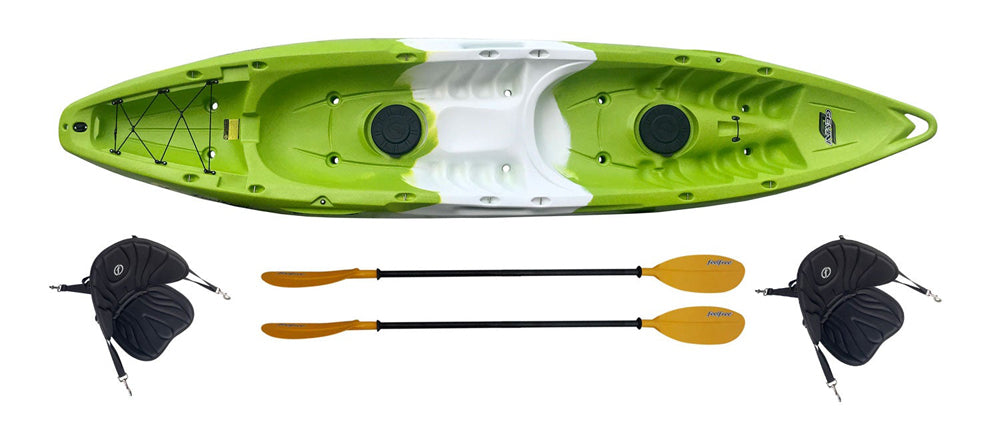 Feelfree Gemini Sport in Lime White Lime with Deluxe Package