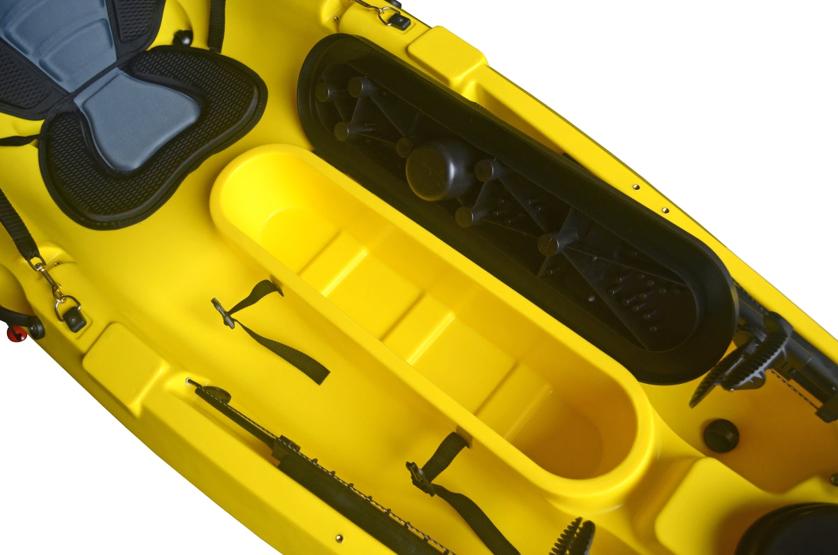 Enigma Kayaks Fishing Pro 10 Centre Console open