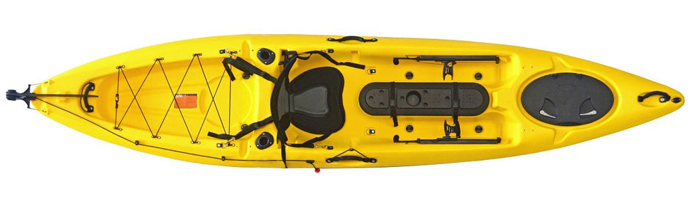 Enigma Fishing Pro 12 in Yellow available to buy from Canoe Shops Uk in-store or online