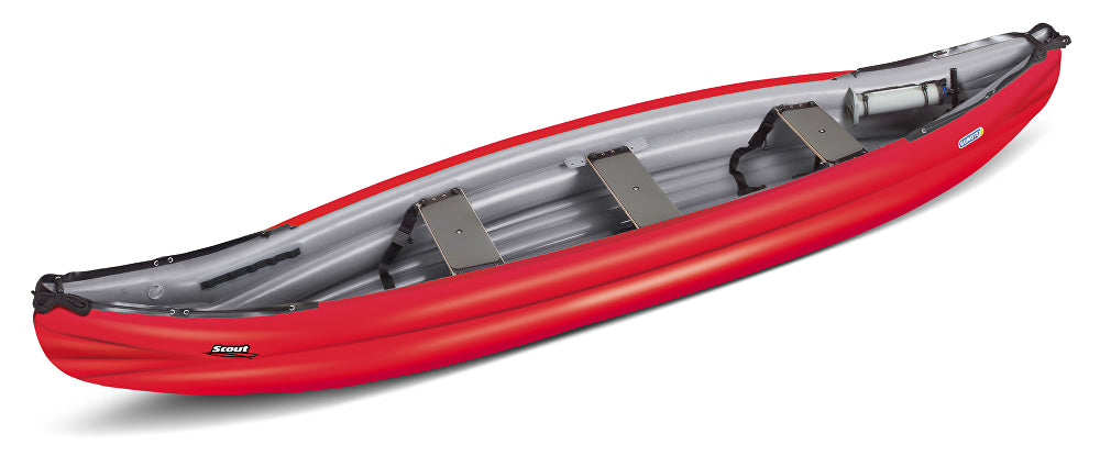 Gumotex Scout in Red a great choice for family trips on Rivers, Lakes and sheltered coastal locations