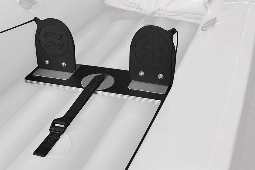 Gumotex rudder foot controls