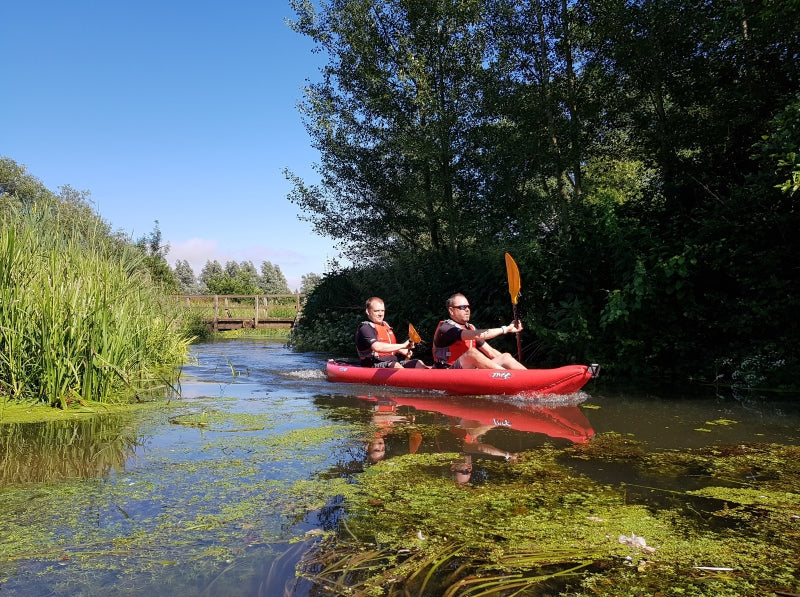 Gumotex Twist 2 tandem inflatable kayak ideal for exploring inland waterways
