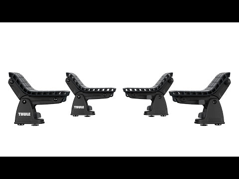 A video explaining the use of a Thule Dockgrip, does not come with the bow and stern lines used