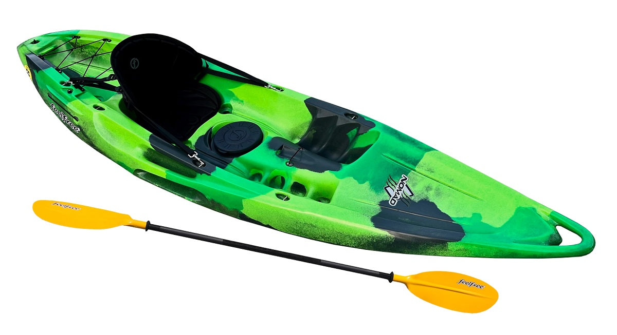 Feelfree Nomad Sport with Wheel - Deluxe Package - Green Flash