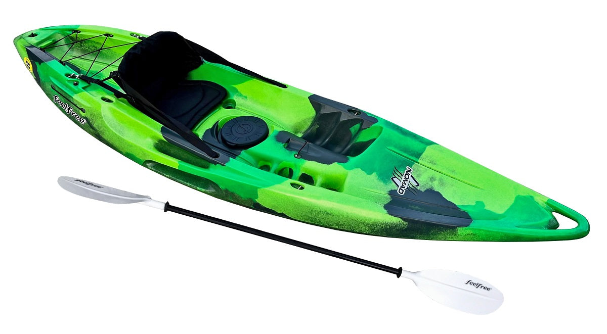 Feelfree Nomad Sport with Wheel - Standard Package - Green Flash