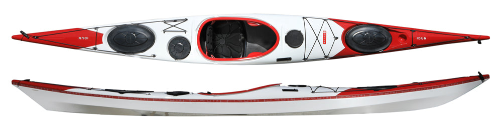 Norse Idun in Red and White Carbon