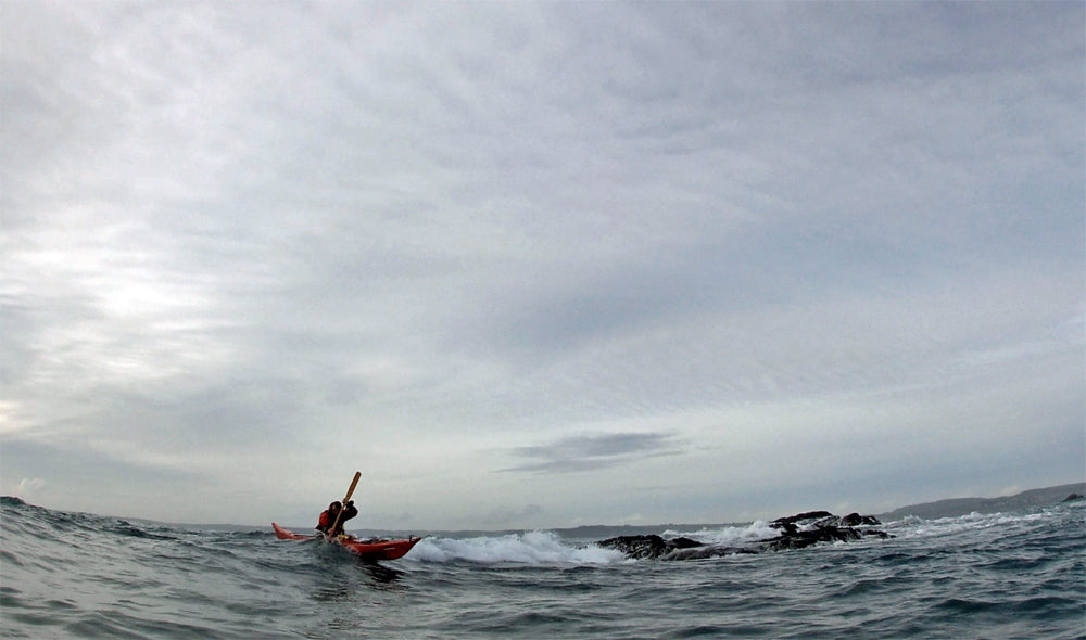 North Shore Atlantic RM paddling at Cannis Rocks Gribben Head