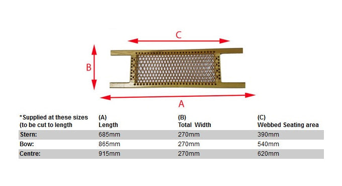 Nova Craft Bootlace Seats
