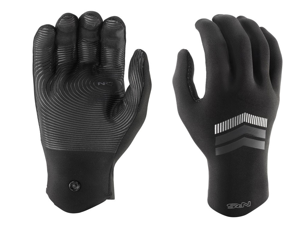 NRS Fuse neoprene wetsuit gloves for kayaking and canoeing