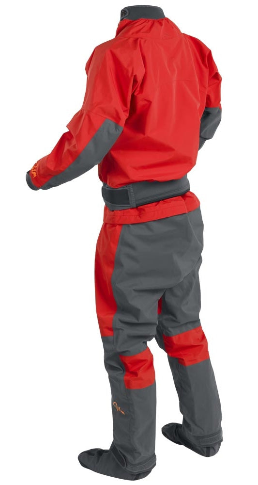 Palm Cascade is a front entry drysuit for paddling canoes and kayaks
