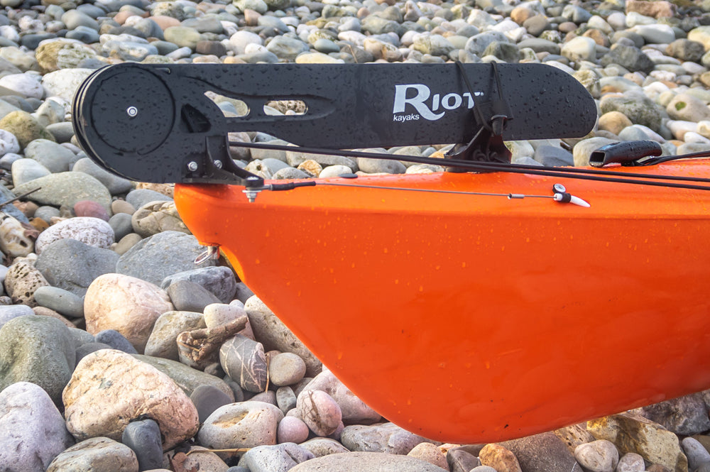 Riot Brittany 16.5 Sea Kayak Pilot Rudder System