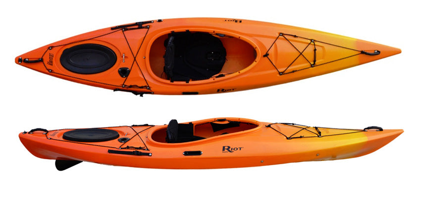 Riot Edge 11 in Yellow / Orange available to buy from Canoe Shops Group online or in store.