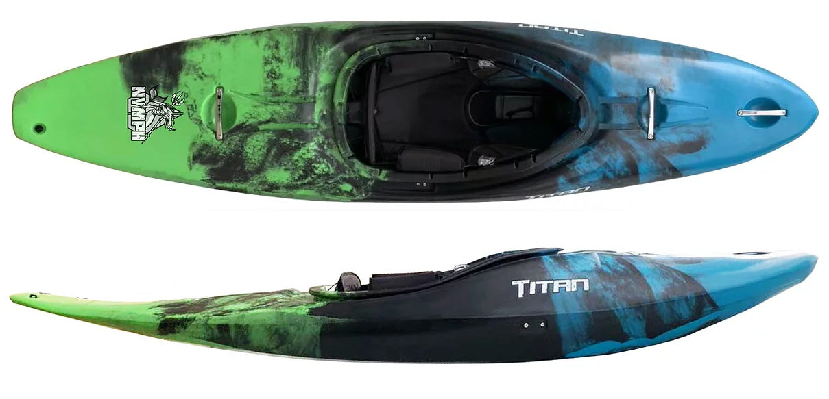 Titan Kayaks Nymph - Green Black Blue