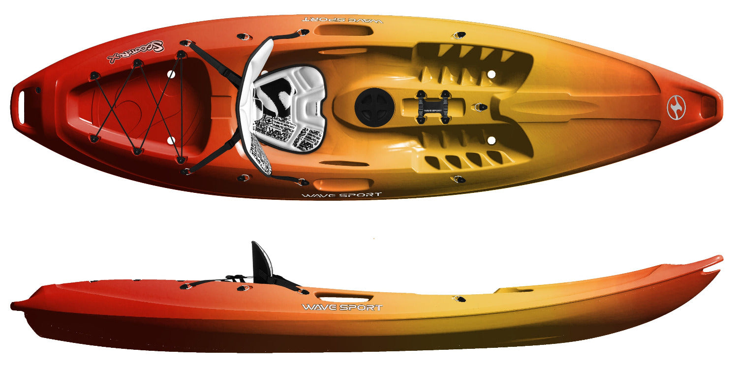Wave Sport Scooter X in Citrus Twist