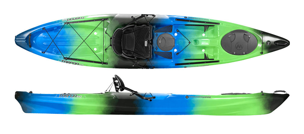 Wilderness Systems Tarpon 120 E Premium Sit on Kayak in Galaxy