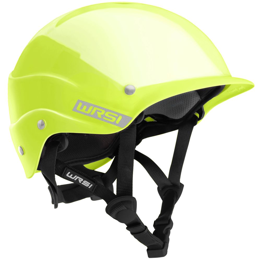 WRSI Current helmet shown in Lime
