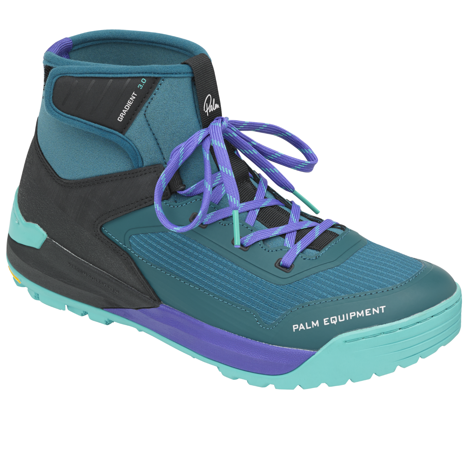 Palm Gradient 3 Boots in Teal Purple colour