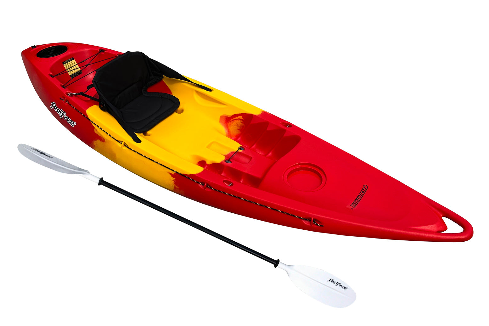Feelfree Roamer 1 Standard Package - Red/Yellow Kayak