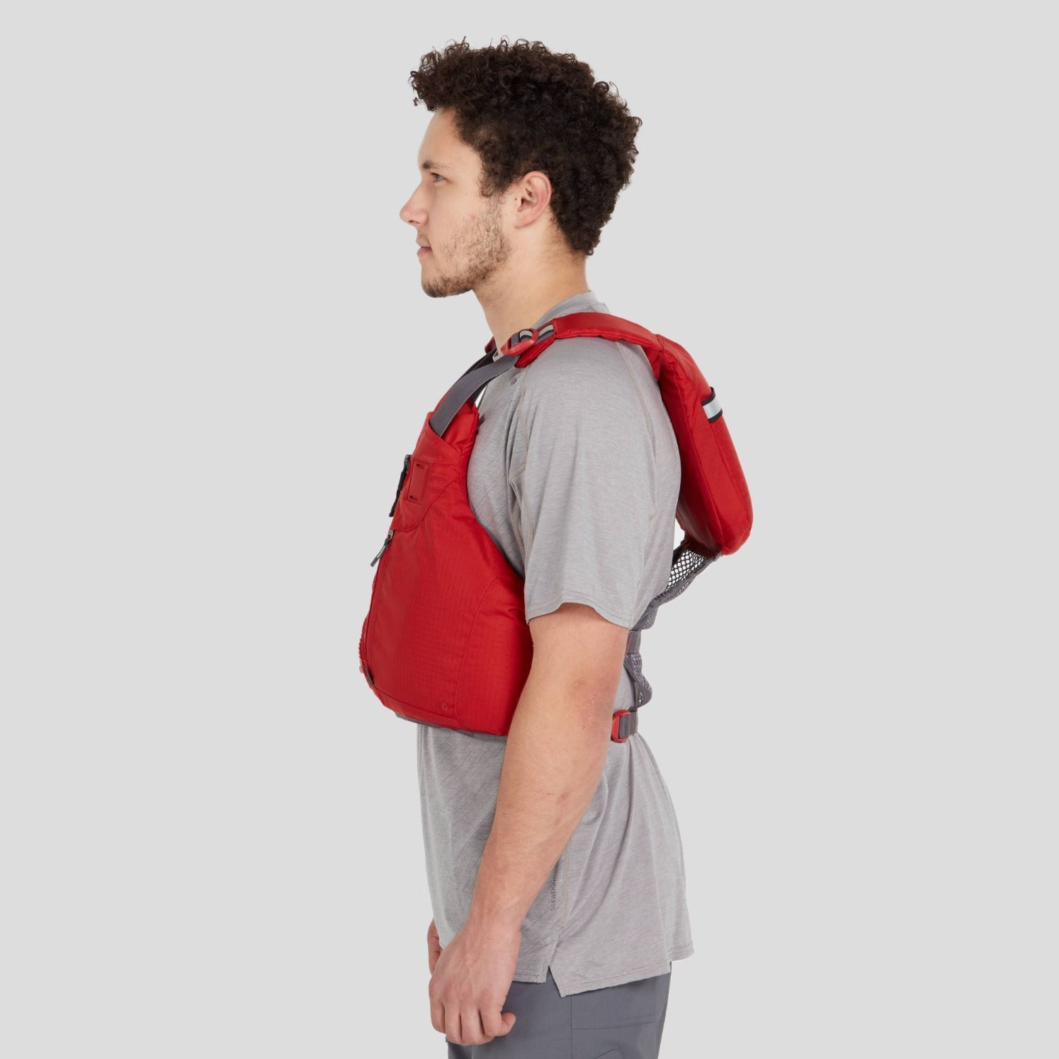 Side view of the NRS Clearwater High Back Buoyancy Aid