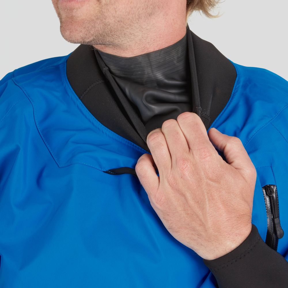 NRS Flux Dry cag with latex neck and Glideskin neck outer