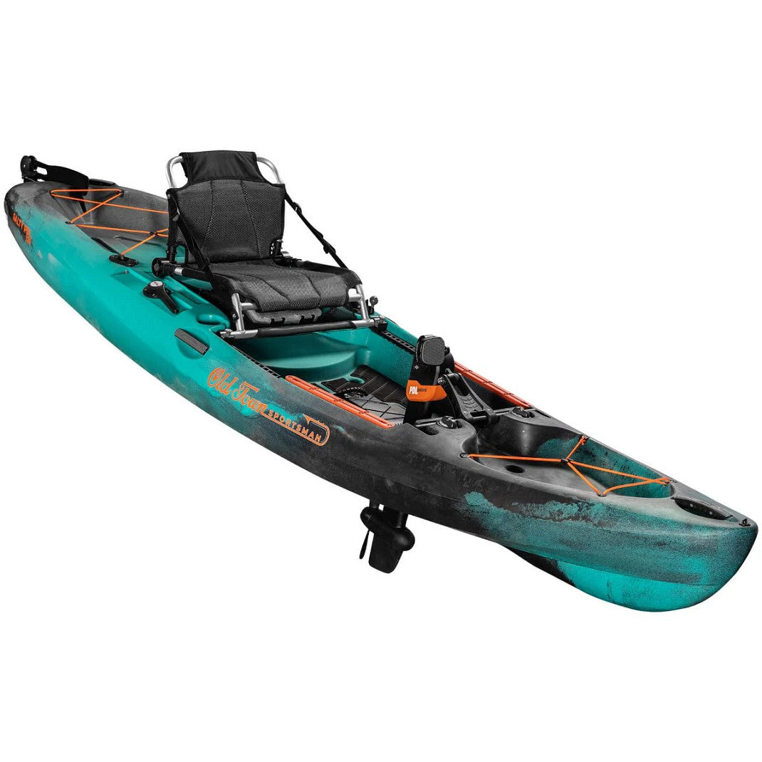 Saltwater and freshwater Pedal drive fishing kayak