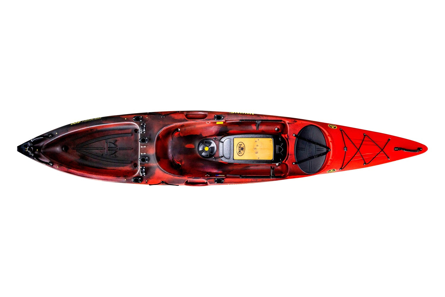 Viking Kayaks Profish 400 in Red Black