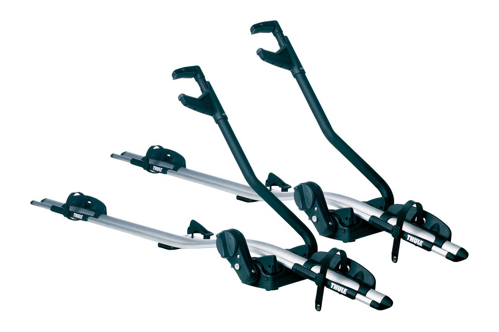 Thule ProRide 591 twin pack roof mounted bike rack for family days out