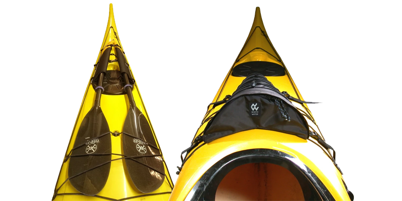 Sea Kayak Deck Bags & Spare Paddle Holders