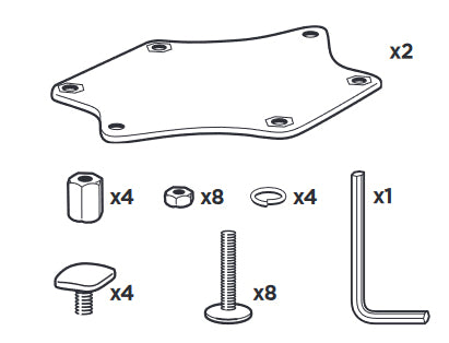 Thule 881 T Track Adapter