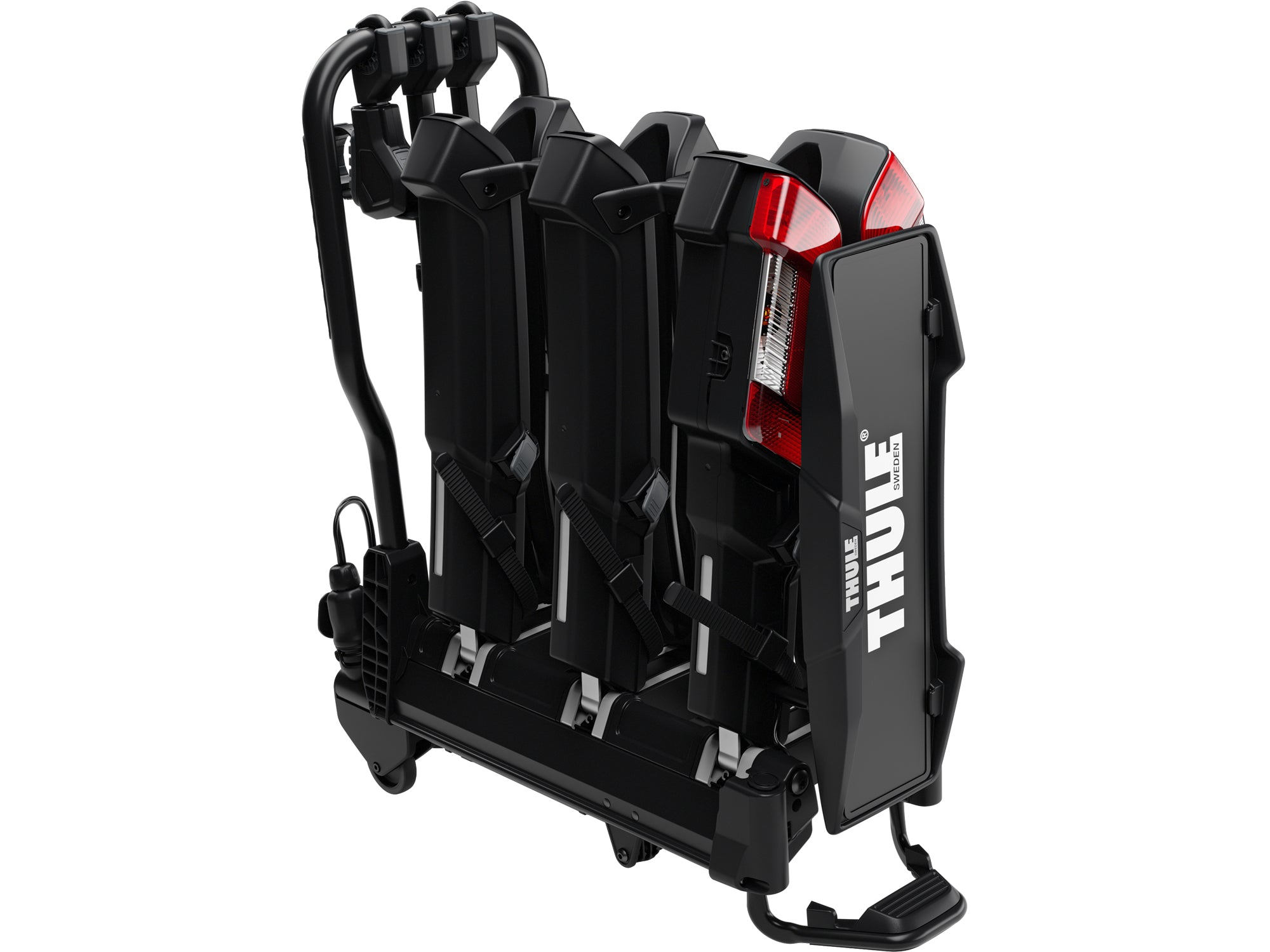 The Thule EasyFold 3 Towbar Bike Carrier has a Compact, Folding Design