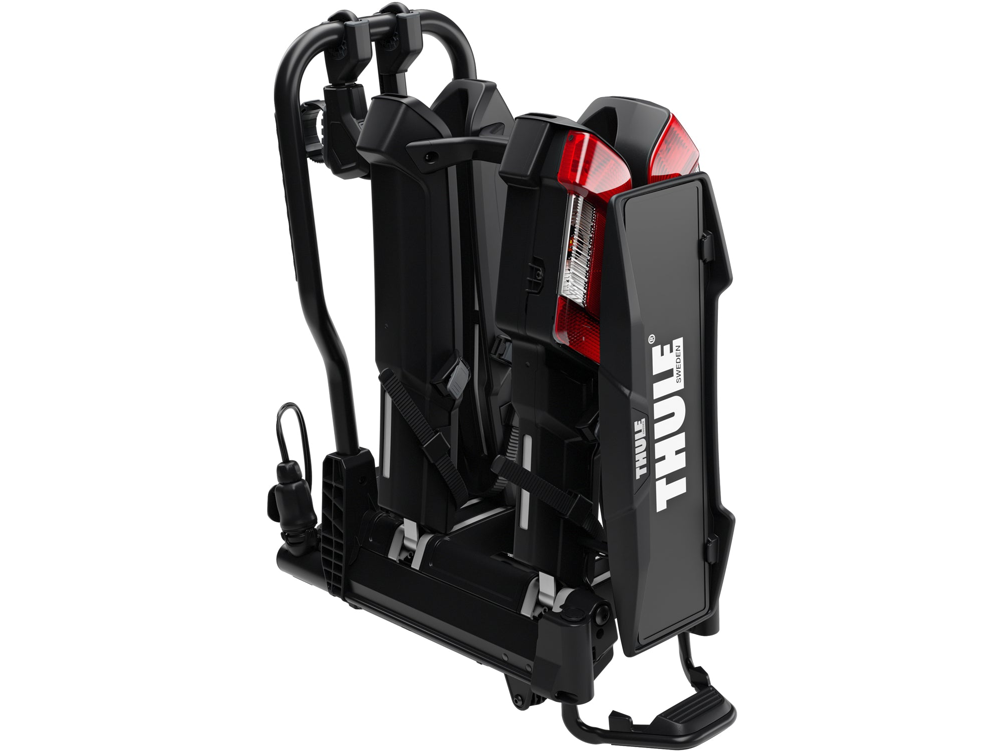 The Thule EasyFold 3 Bike Rack Folds Away for Storage