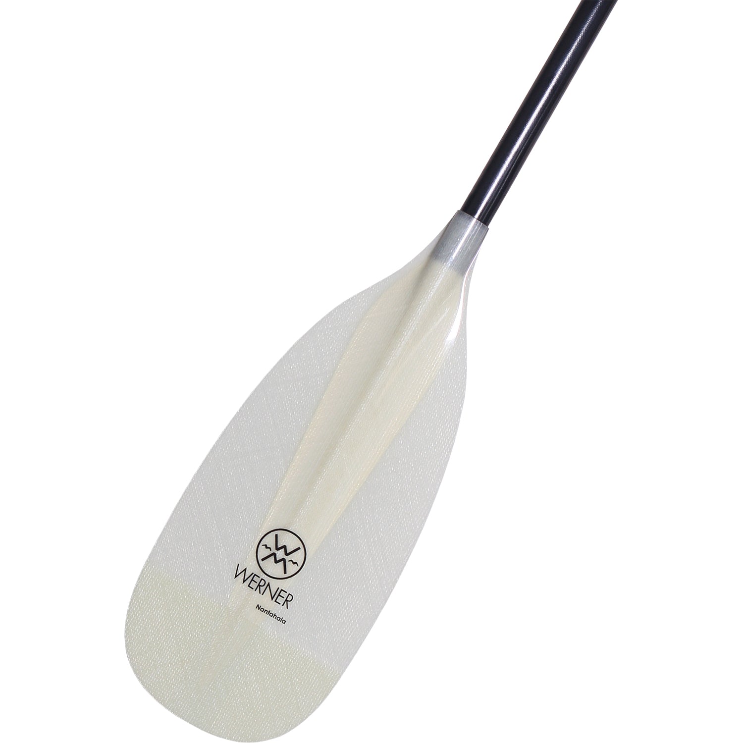 The Werner Nantahala Canoe Paddle Fibreglass Blade
