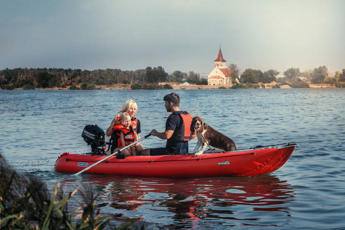 Gumotex Ruby XL out on the water