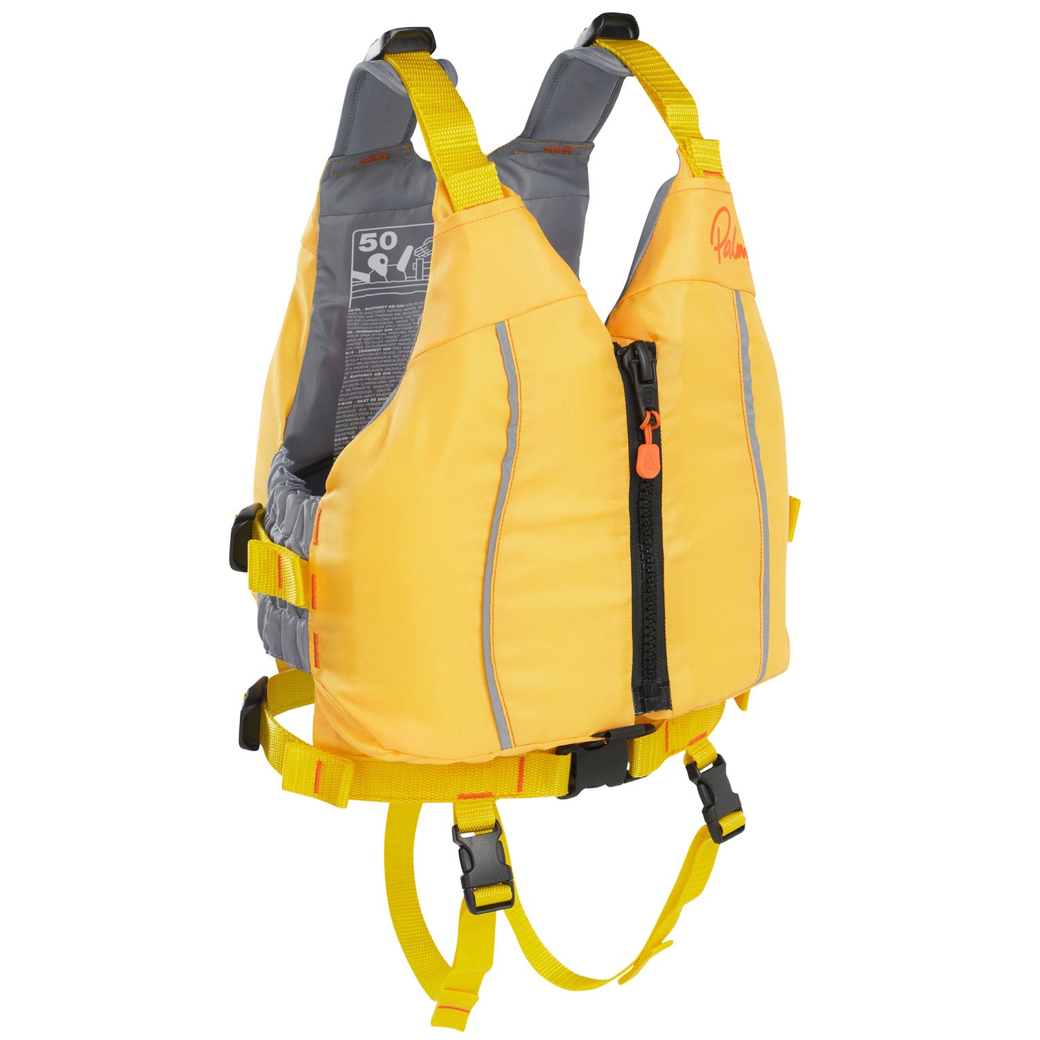 Palm Quest Kids Buoyancy Aid in Yellow for the Kids Extra Small/ Small Size