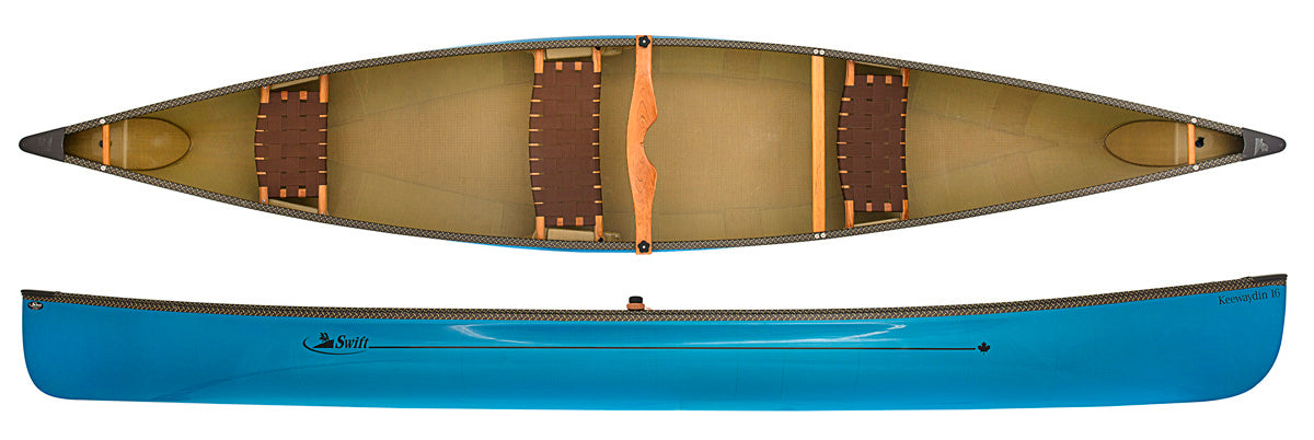 Swift Canoes Keewaydin 16 Combi in Saphire with UK standard removable yoke