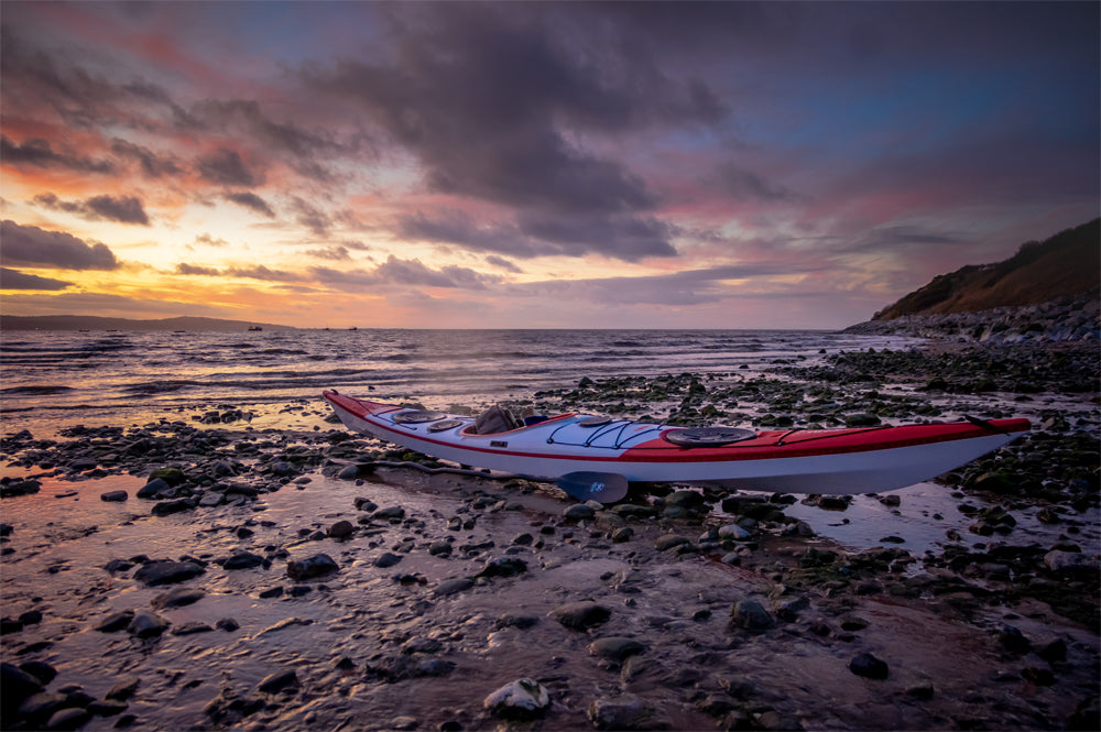 Norse Bylgja resting on the shore 