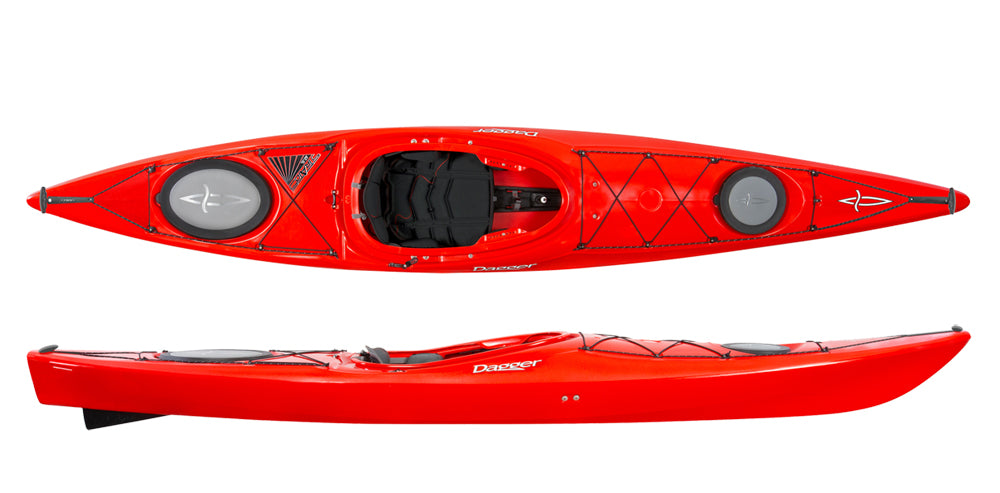 Dagger Stratos 12.5 in Red available from Canoes Shops UK in store or online