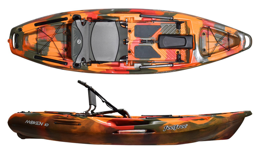 Feelfree Moken 10 Angler V2 in Fire Camo