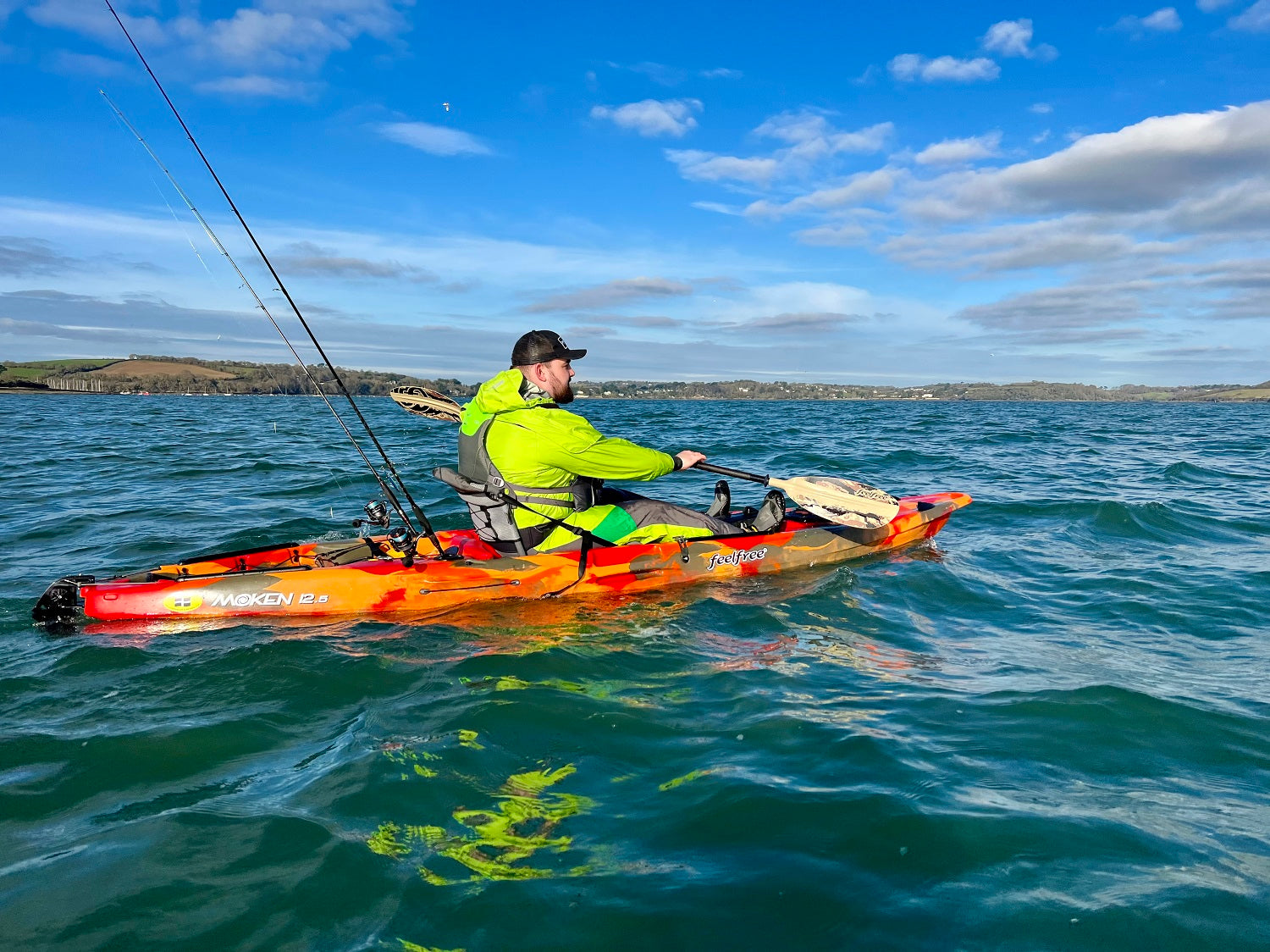 Paddling the Feelfree Moken 12.5 V2 kayak