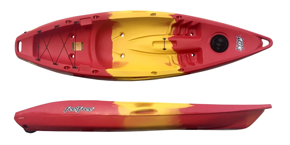 Feelfree Move in Lava - Red / Yellow / Red. Available to buy in-store or online from Canoe Shops Group.