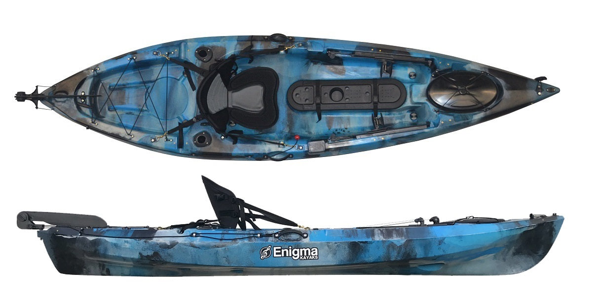 Enigma Kayaks Fishing Pro 10 with Deluxe Seat