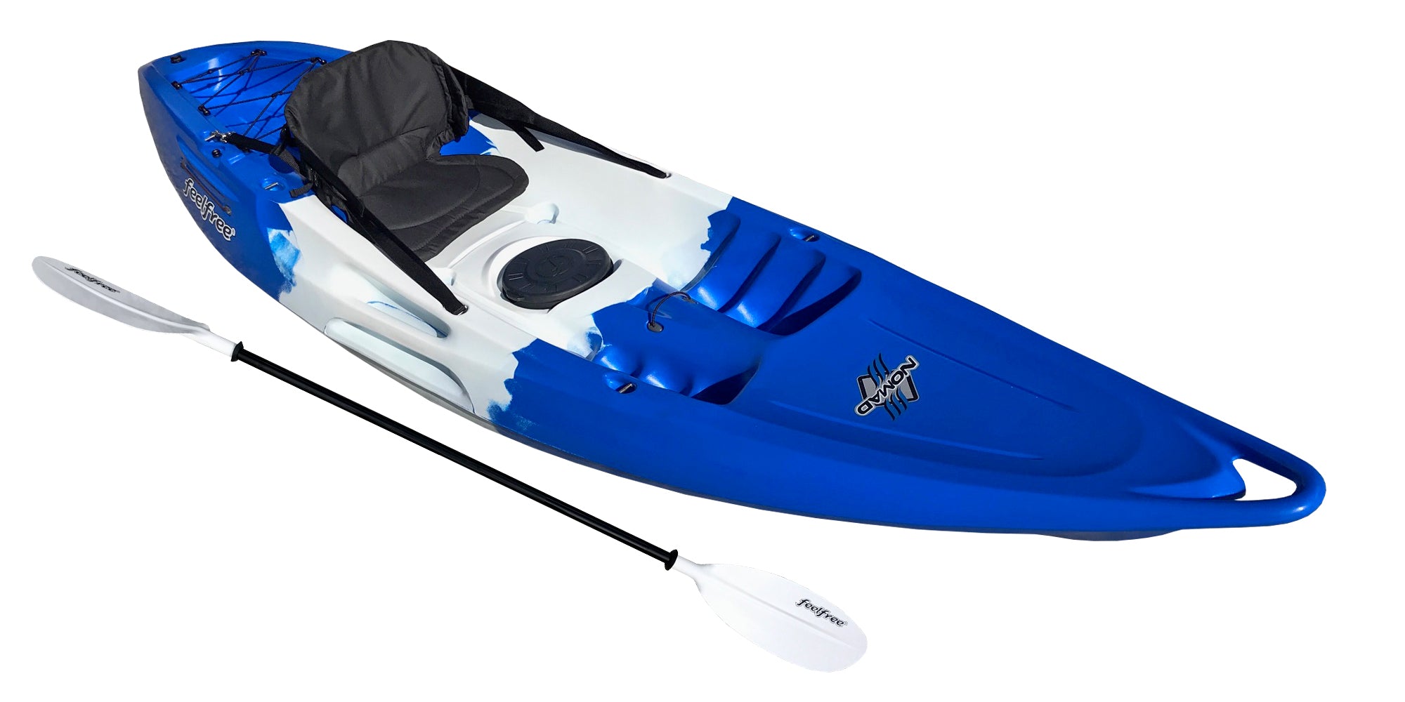 Feelfree Nomad Sport with Wheel - Standard Package - Blue/White/Blue